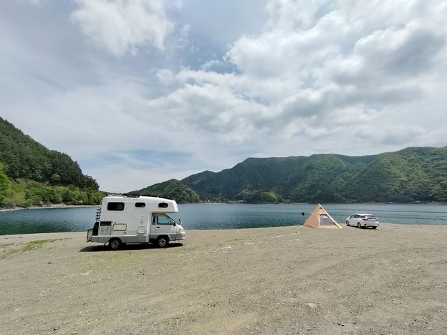 「福住オートキャンプ場」で車中泊