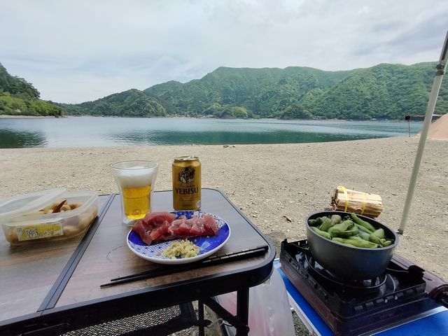 「福住オートキャンプ場」で車中泊