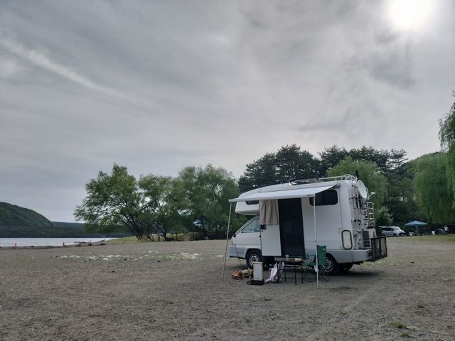 「福住オートキャンプ場」で車中泊