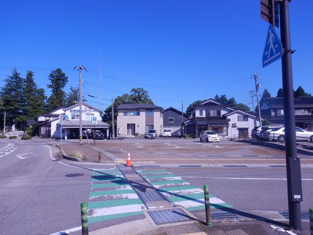 「道の駅」の駐車場