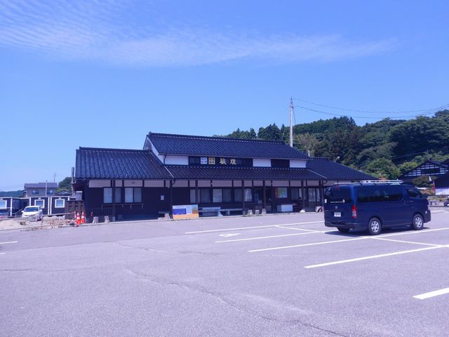 「道の駅」の駐車場