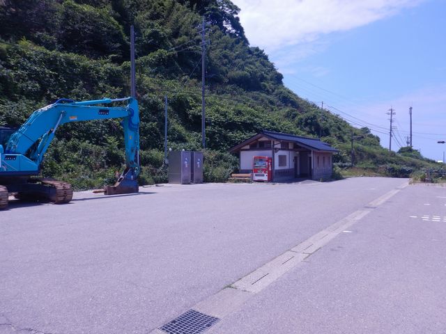 「道の駅」の駐車場